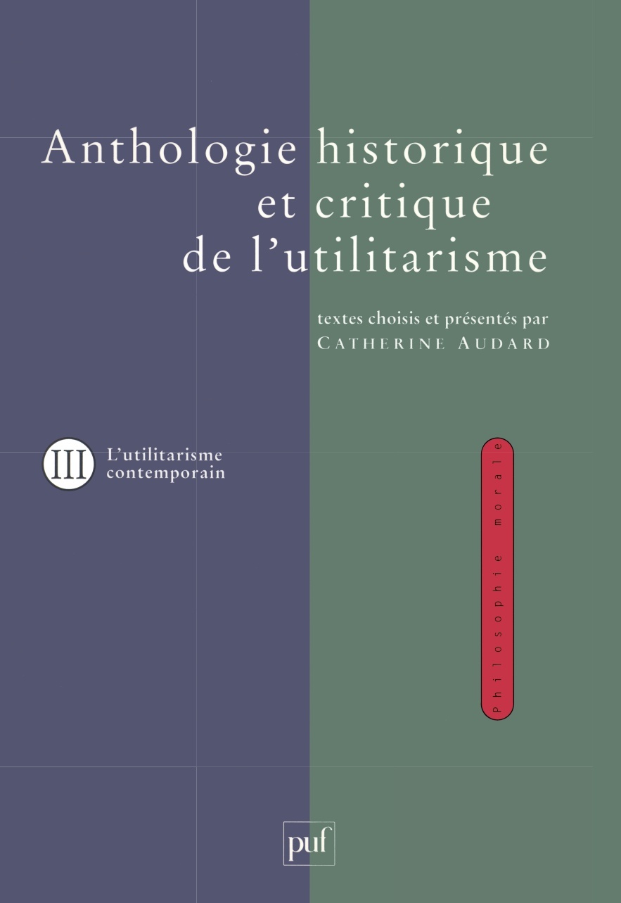 Anthologie historique et critique de l'utilitarisme. Volume 3