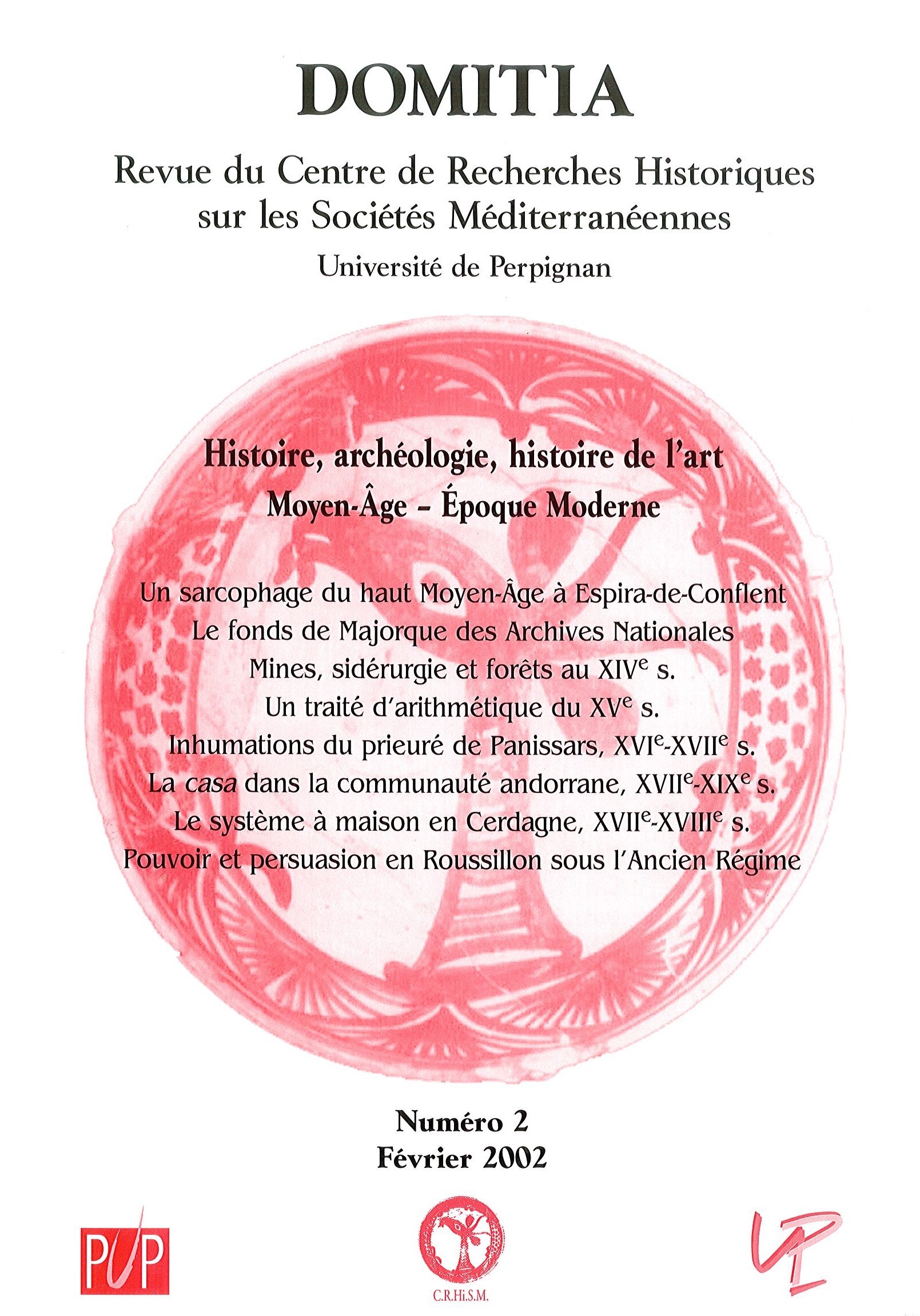 Domitia 2  histoire, histoire de l'art et archéologie moyenageépoque moderne