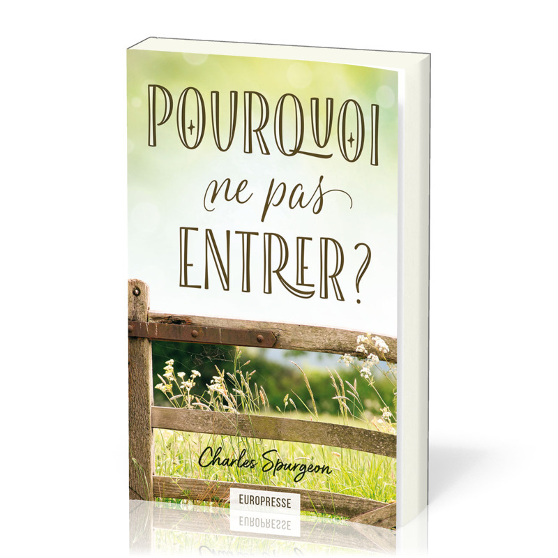 Pourquoi ne pas entrer ?