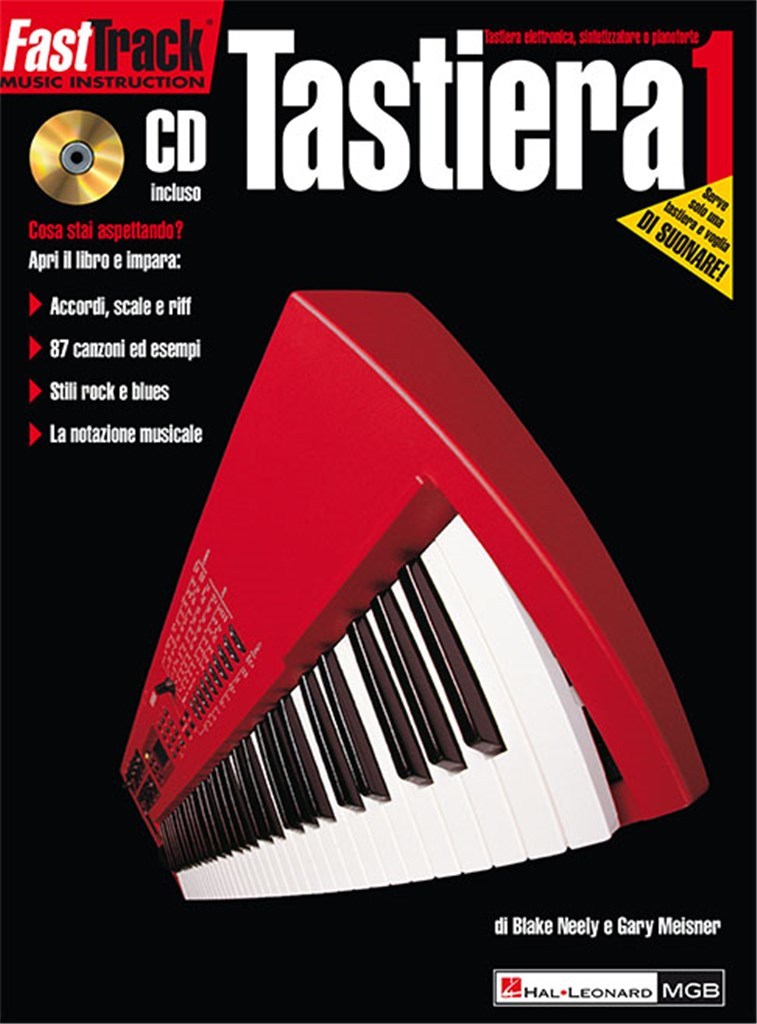 BLAKE NEELY : FAST TRACK - TASTIERA VOL. 1 - RECUEIL + CD