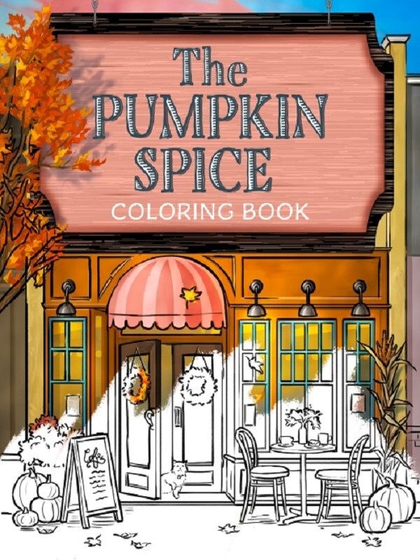 The Pumpkin Spice Café Coloring Book