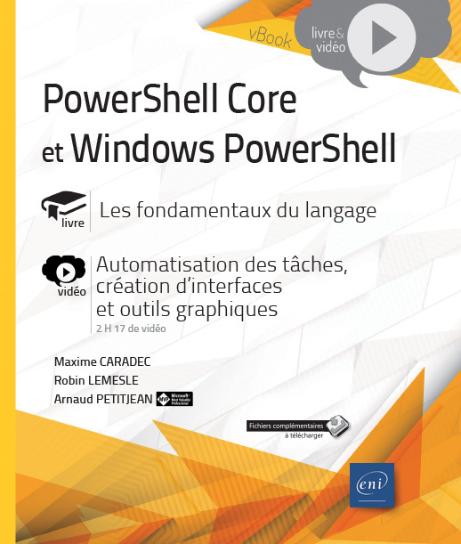 PowerShell Core et Windows PowerShell - livre, les fondamentaux du langage