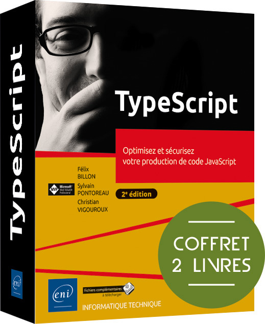 TYPESCRIPT - COFFRET DE 2 LIVRES - COFFRET DE 2 LIVRES : OPTIMISEZ ET SECURISEZ VOTRE PRODUCTION DE