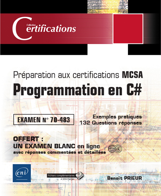 Programmation en C# - préparation aux certifications MCSA