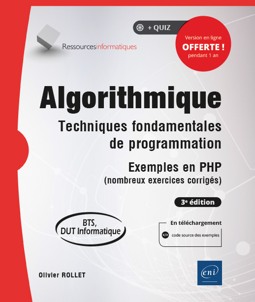 Algorithmique - techniques fondamentales de programmation