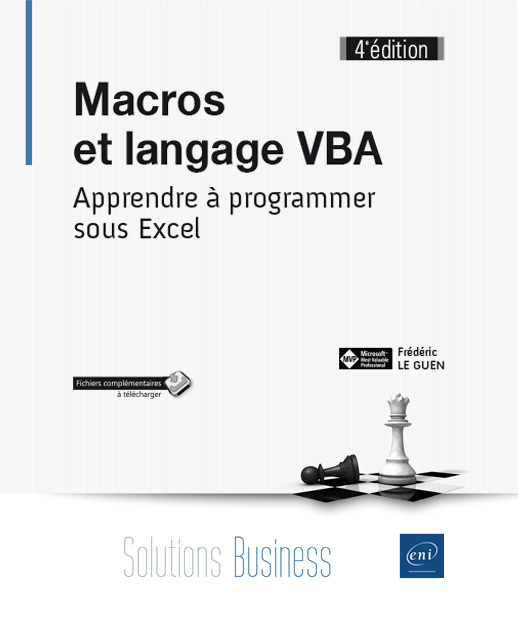 Macros et langage VBA - apprendre à programmer sous Excel