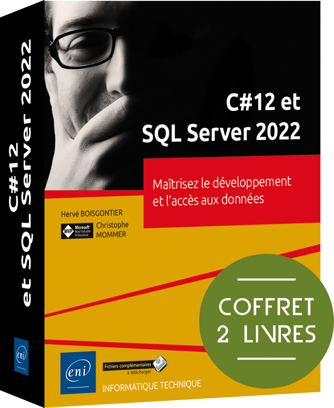 C#12 et SQL Server 2022 - Coffret 2 livres : Maîtrisez le développement et l'accès aux données