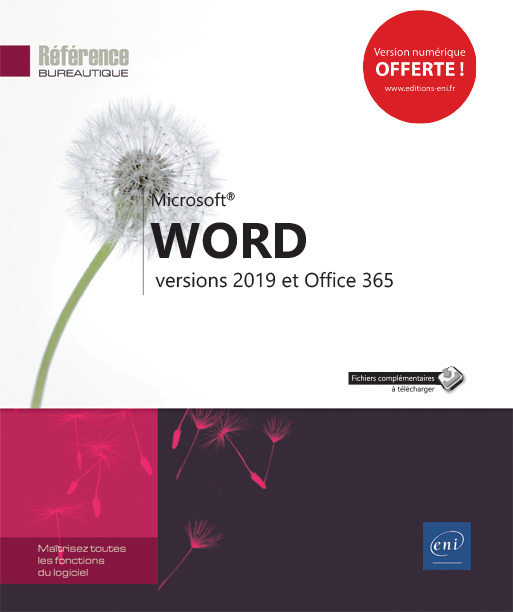 Word - version 2019 et Office 365