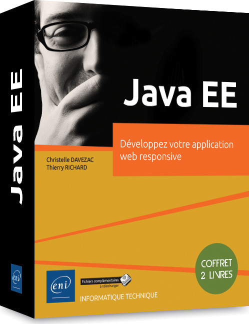 JAVA EE - COFFRET DE 2 LIVRES : DEVELOPPEZ VOTRE APPLICATION WEB RESPONSIVE