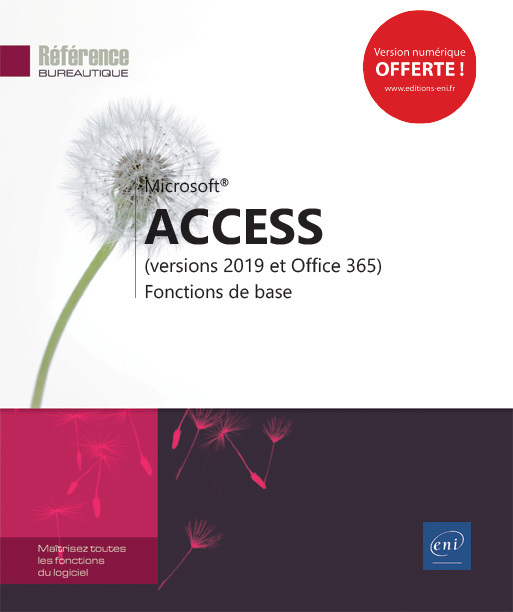 Access (versions 2019 et Office 365) - Fonctions de base