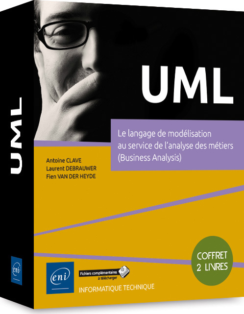 UML - COFFRET DE 2 LIVRES - LE LANGAGE DE MODELISATION AU SERVICE DE L'ANALYSE DES METIERS (BUSINESS