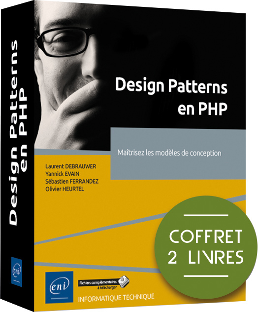 Design Patterns en PHP - Coffret de 2 livres : Maîtrisez les modèles de conception
