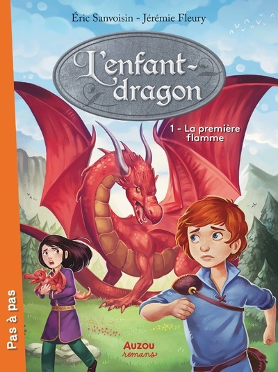 MHF Lecture compréhension CE2 - L'enfant-dragon la première flamme x5 - PCF