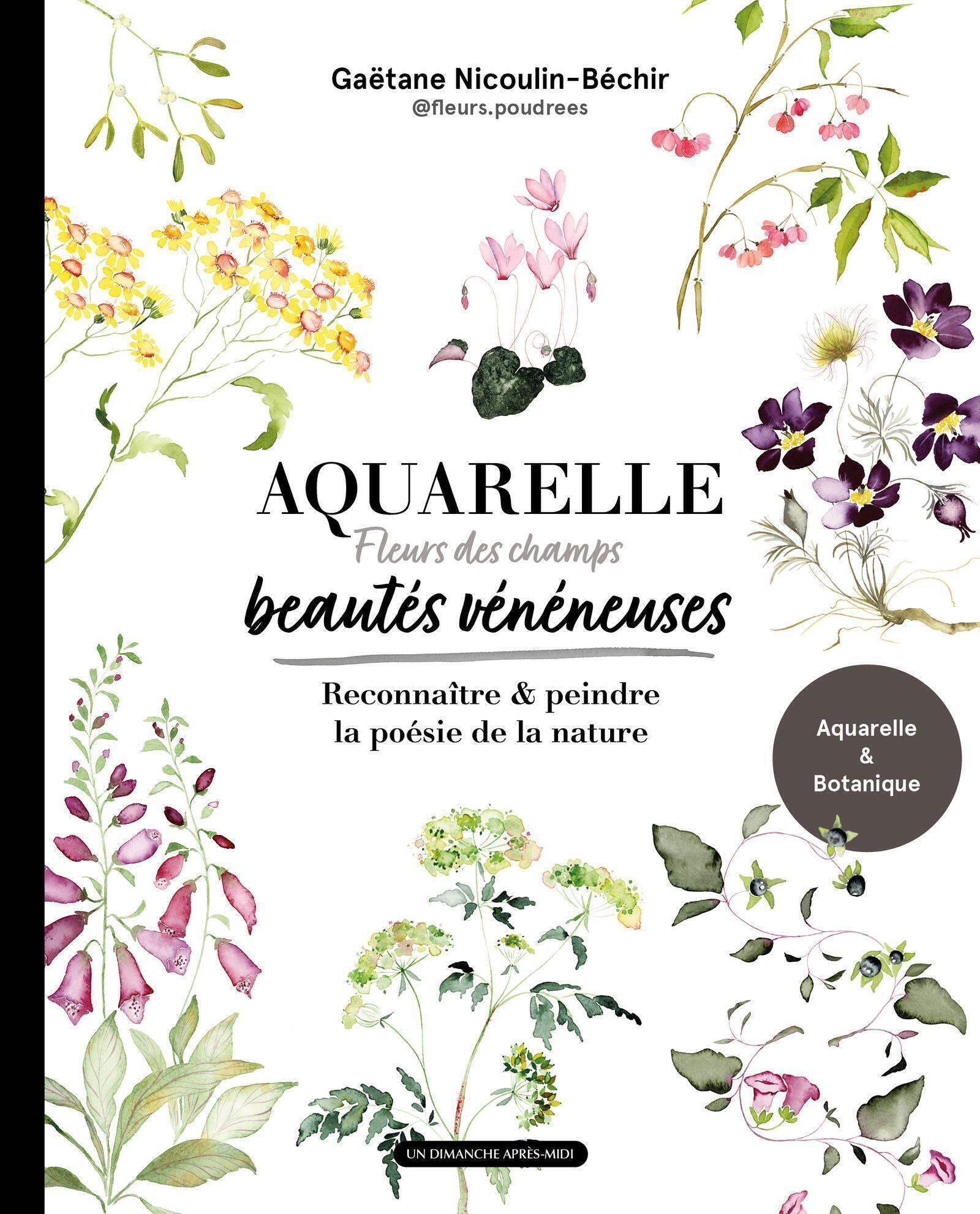 Aquarelle, beautés vénéneuses
