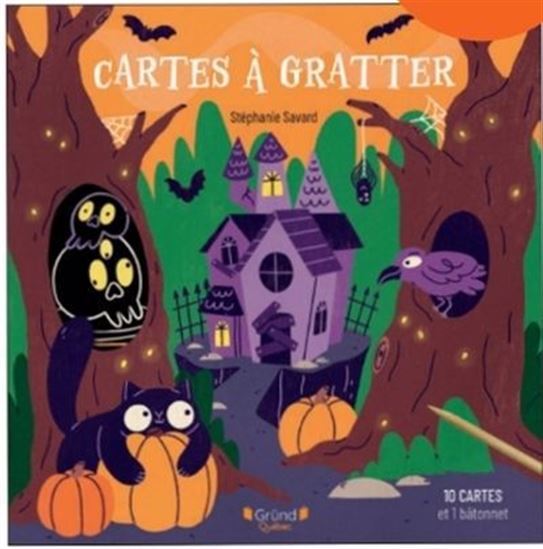 CARTES A GRATTER. C'EST L'HALLOWEEN !