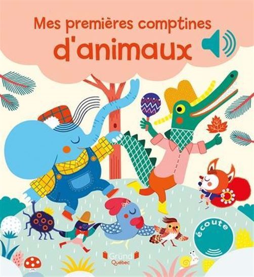 MES PREMIERES COMPTINES D'ANIMAUX