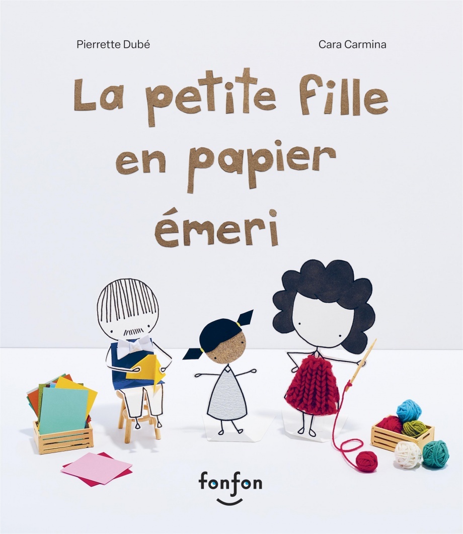 LA PETITE FILLE EN PAPIER EMERI