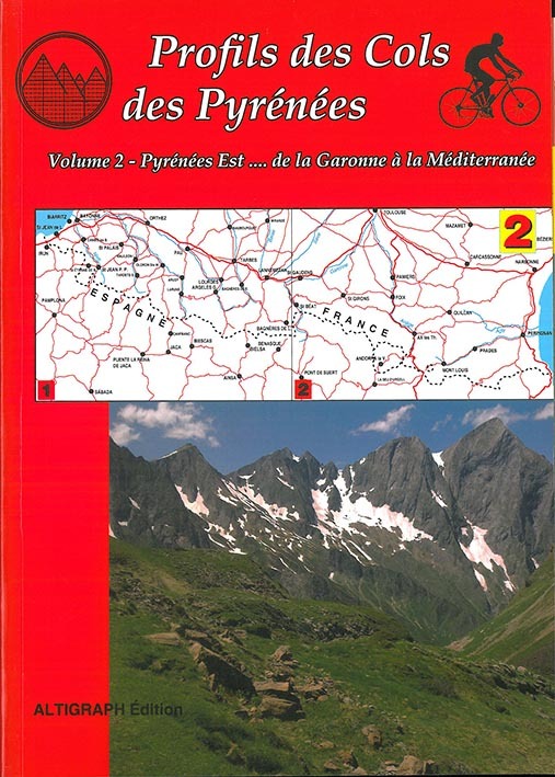Profils des cols des Pyrénées