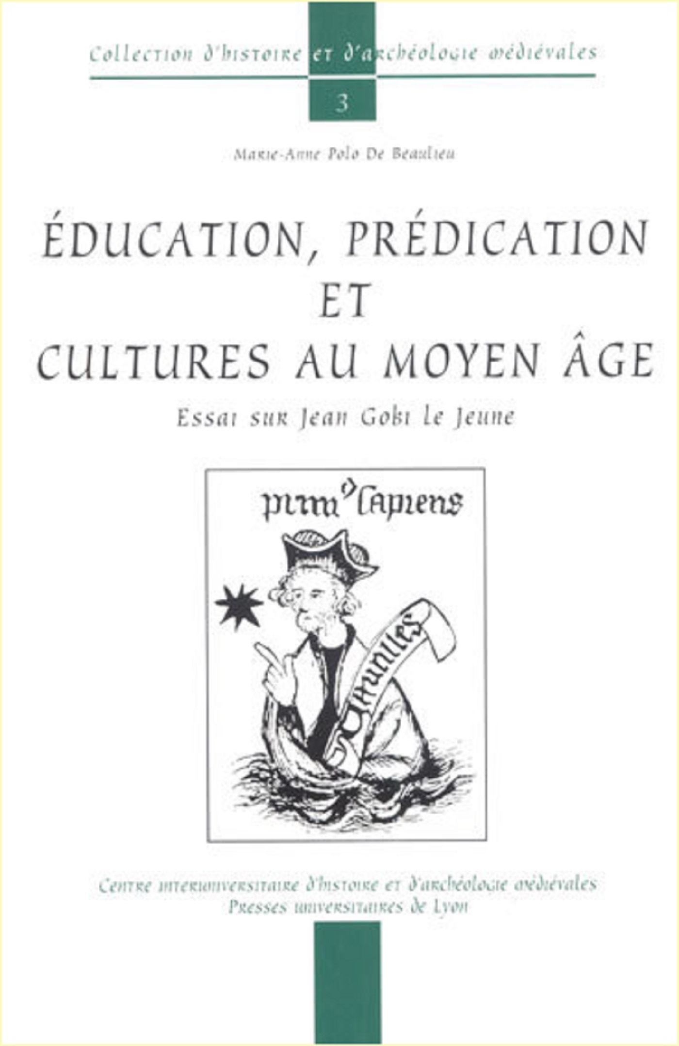 Éducation, prédication et cultures au Moyen Âge