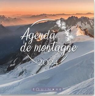 AGENDA MONTAGNE 2024 GRAND FORMAT AIGUILLE DU MIDI