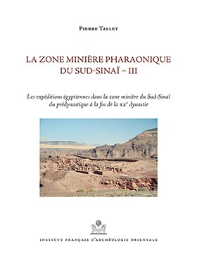 La zone minière pharaonique du sud sinaï iii