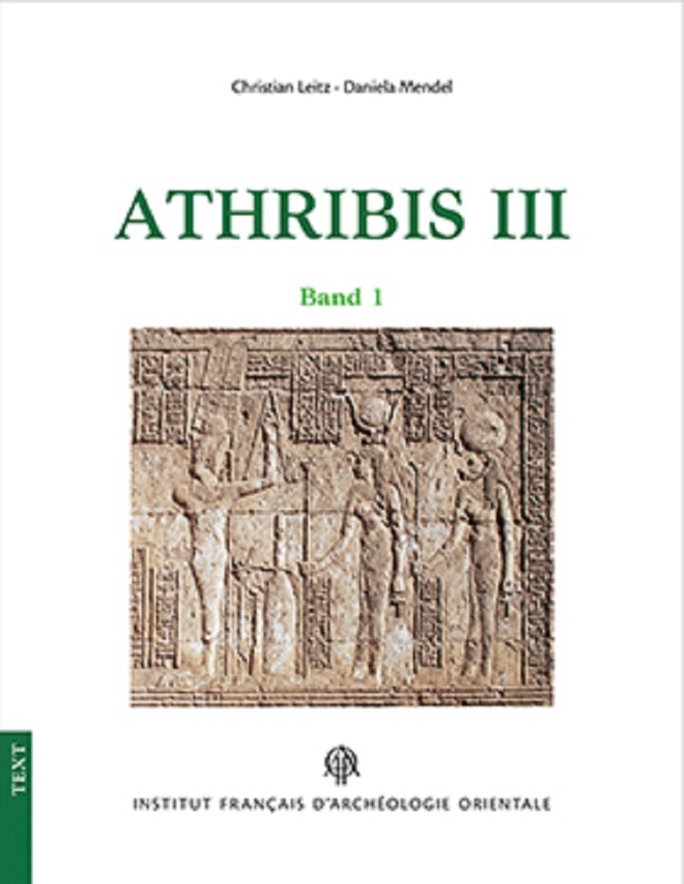 Athribis iii ( 2 vol )