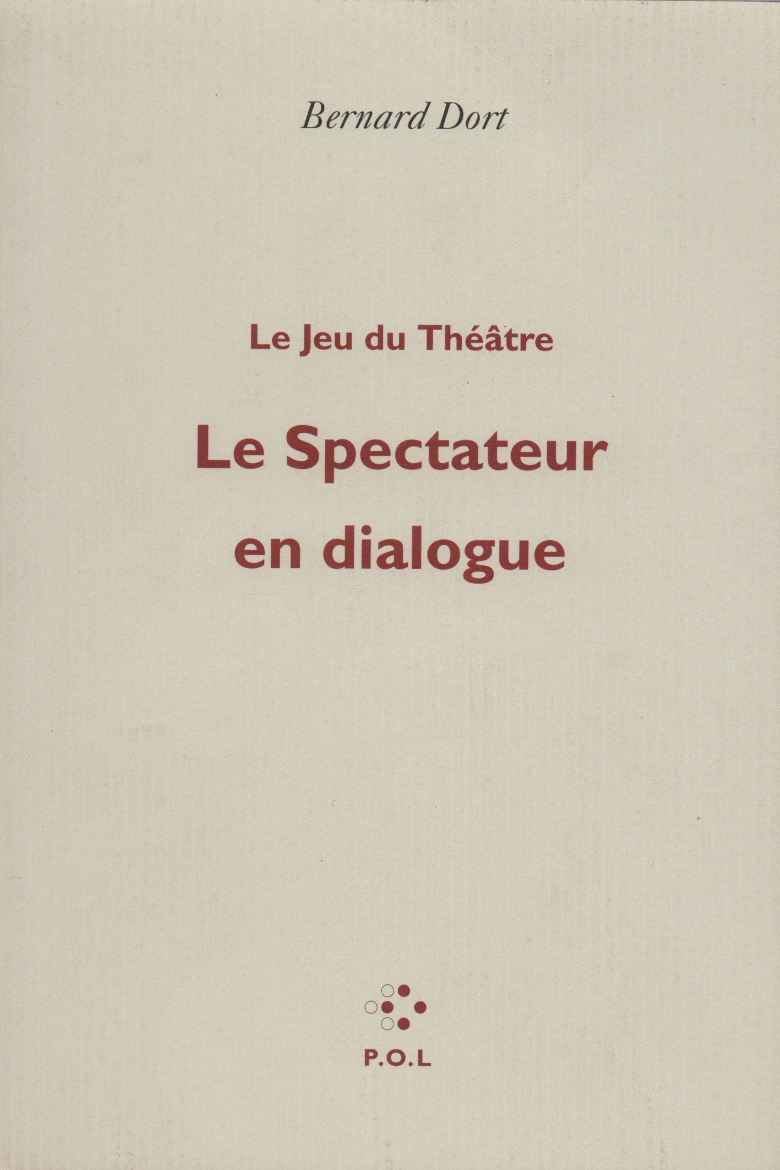 Le spectateur en dialogue