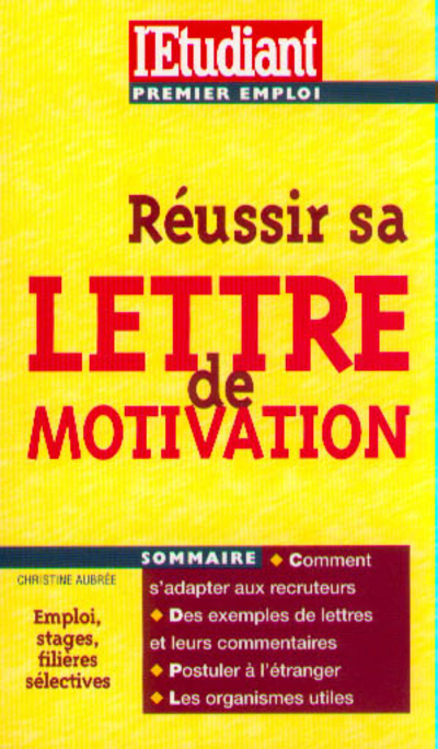 Réussir sa lettre de motivation édition 2000