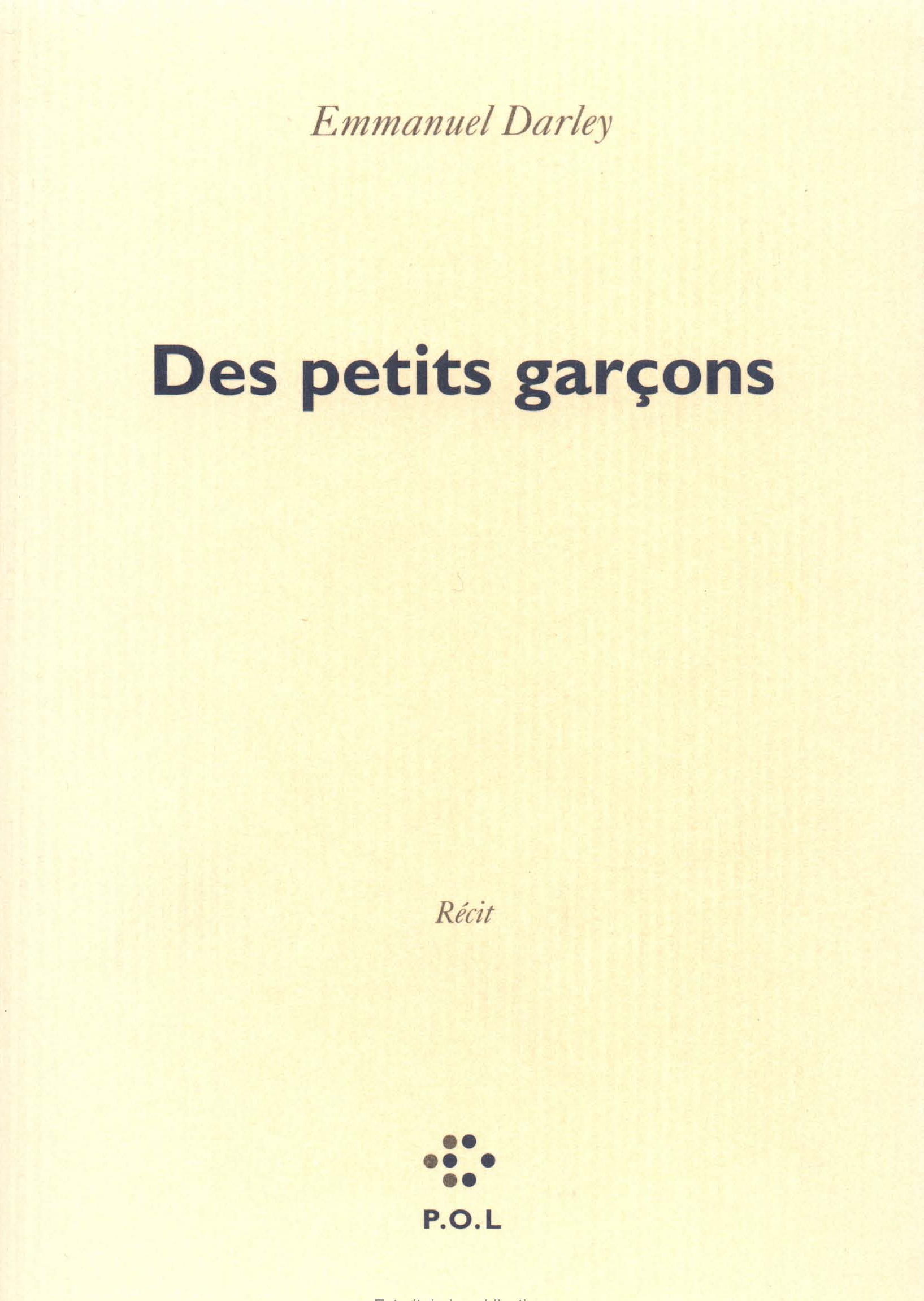 Des petits garçons