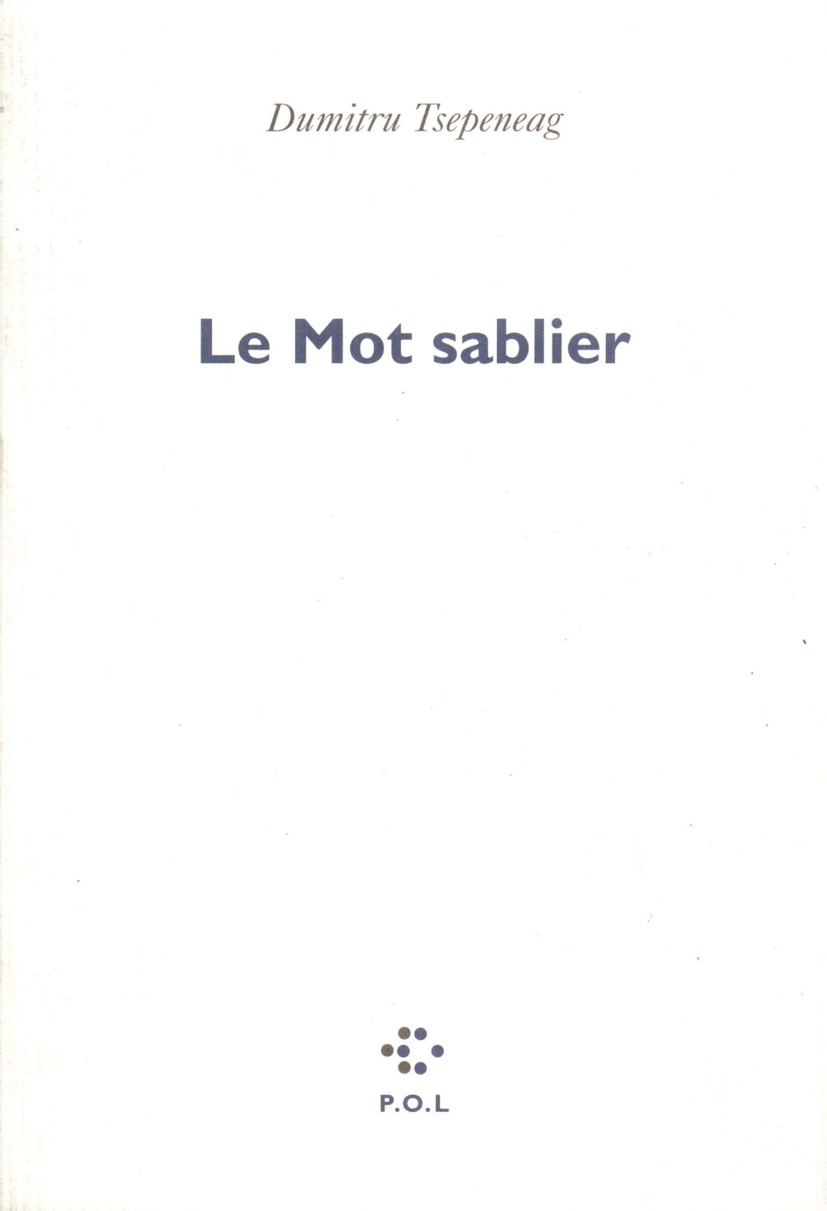 Le Mot sablier