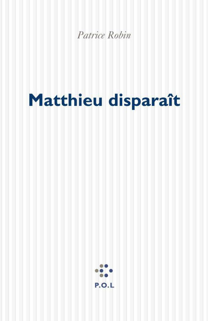 Matthieu disparaît