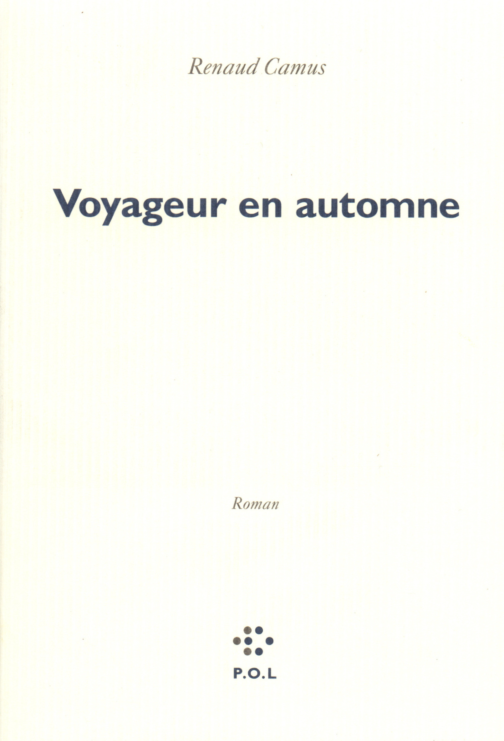 Voyageur en automne