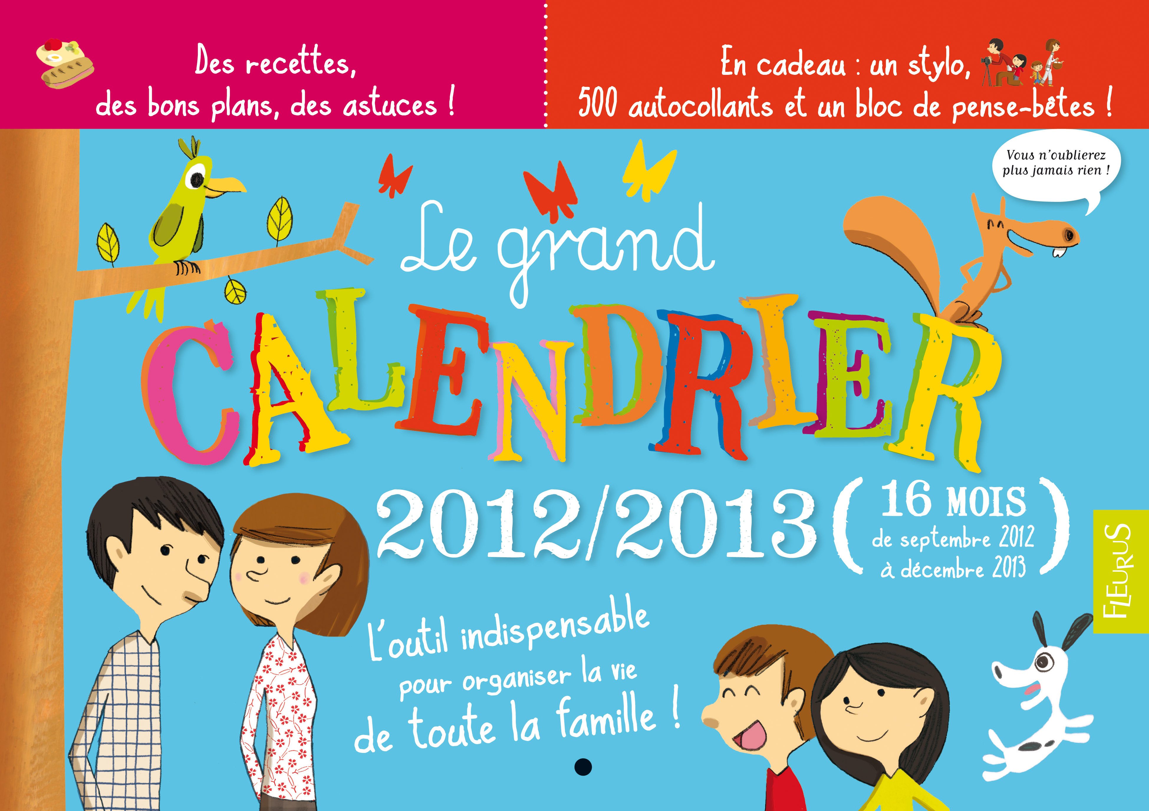 CALENDRIER 2012 / 2013
