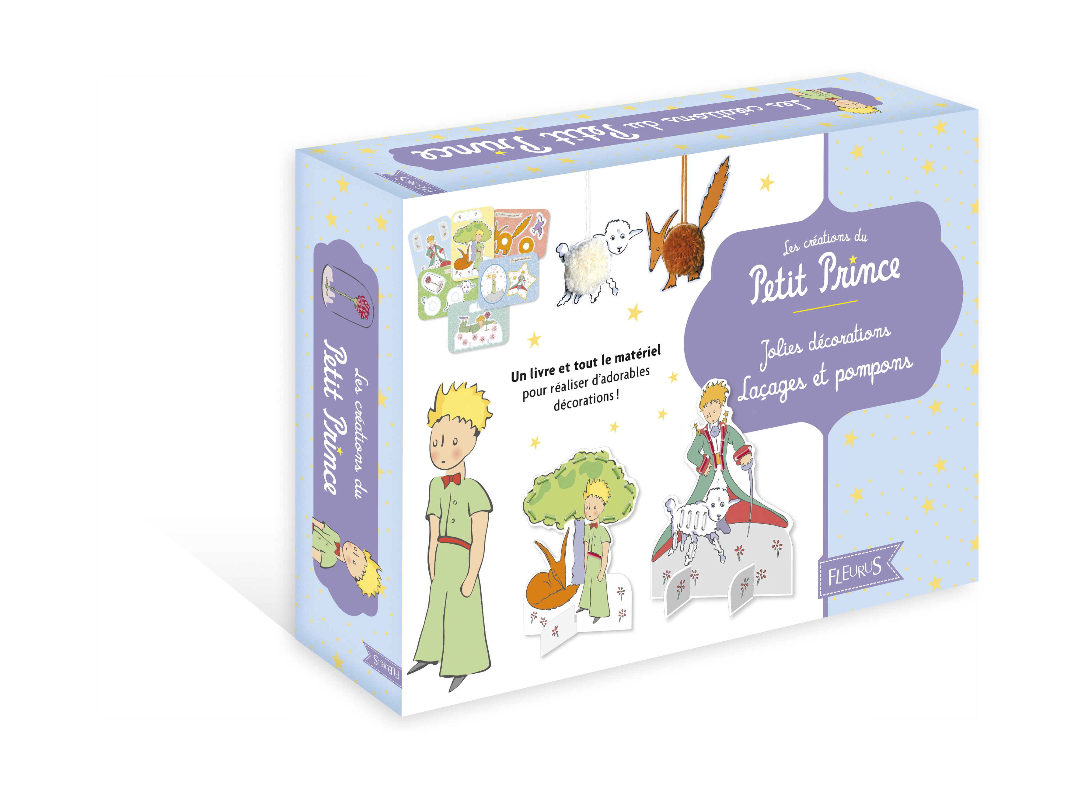 Jolies décorations - laçages et pompons