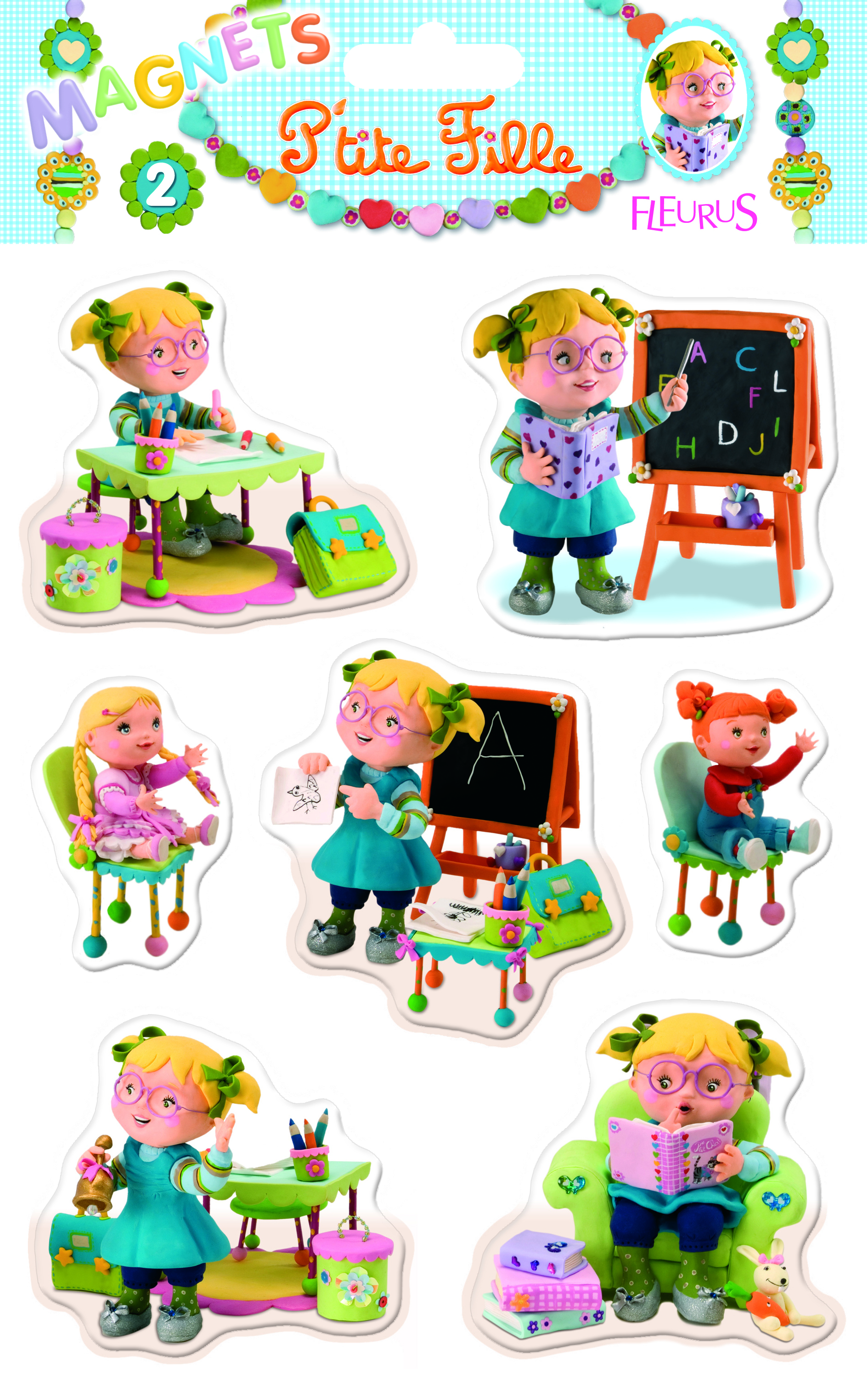 MAGNET P'TITE FILLE T2