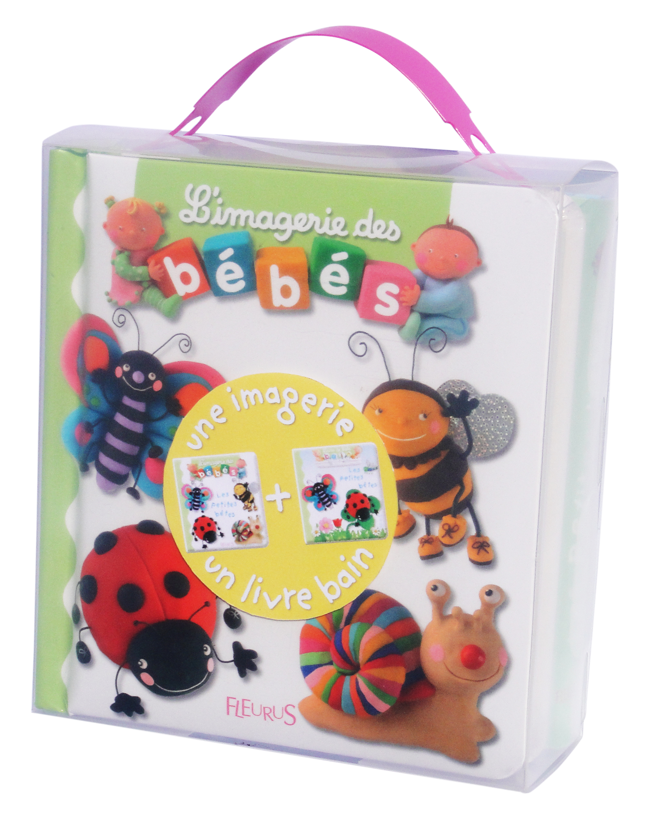 VALISSETTE LES PETITES BETES + BEBE BAIN LES PETITES BETES