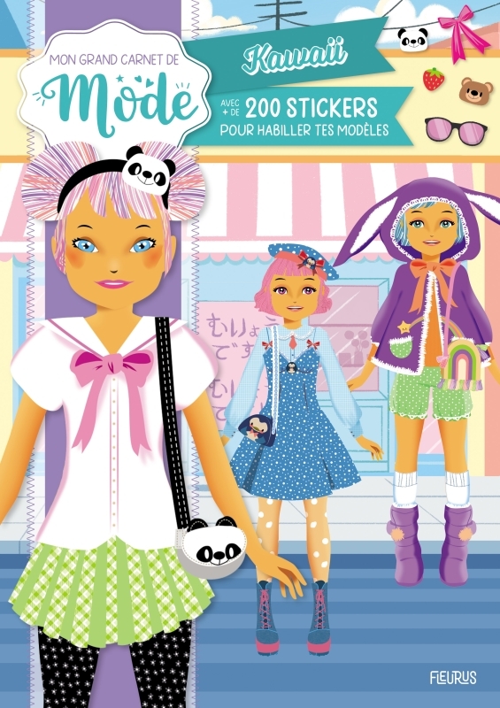 Mon grand carnet de mode - Kawaii