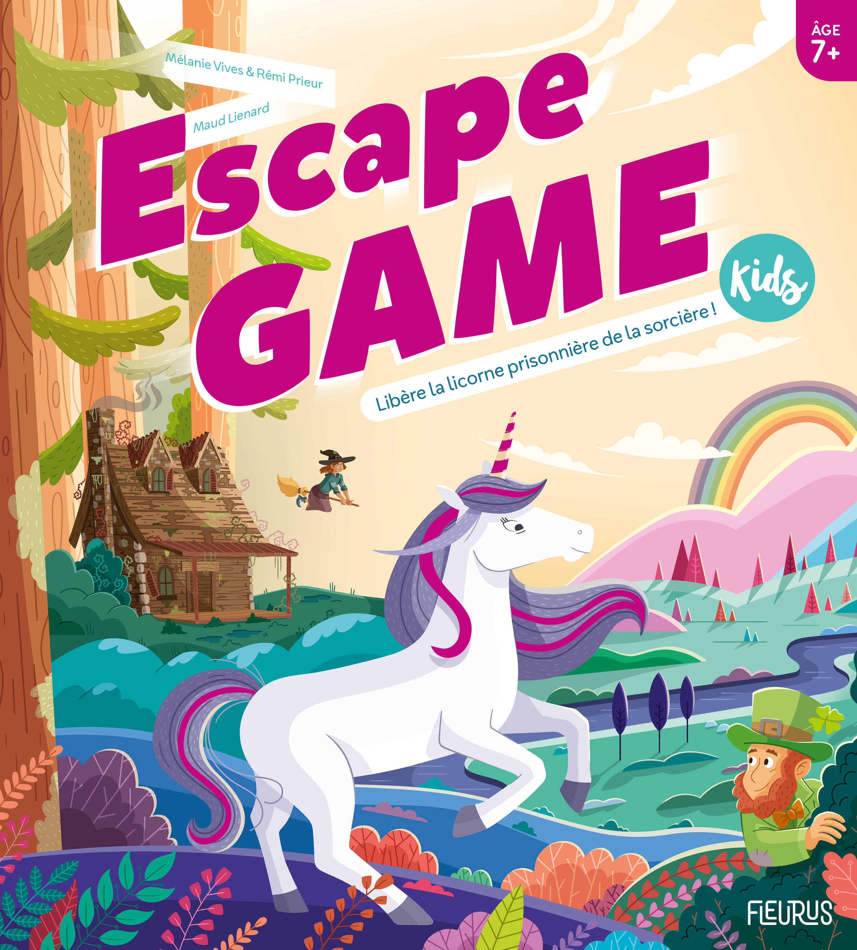 Escape Game Kids   Libère la licorne prisonnière de la sorcière !