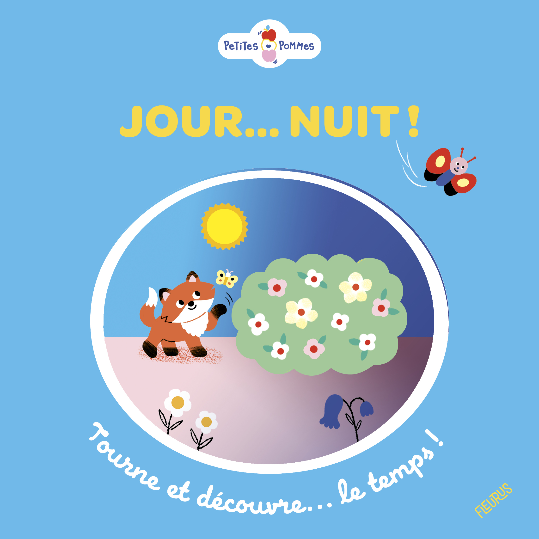 Jour  nuit ! Tourne et découvre le temps