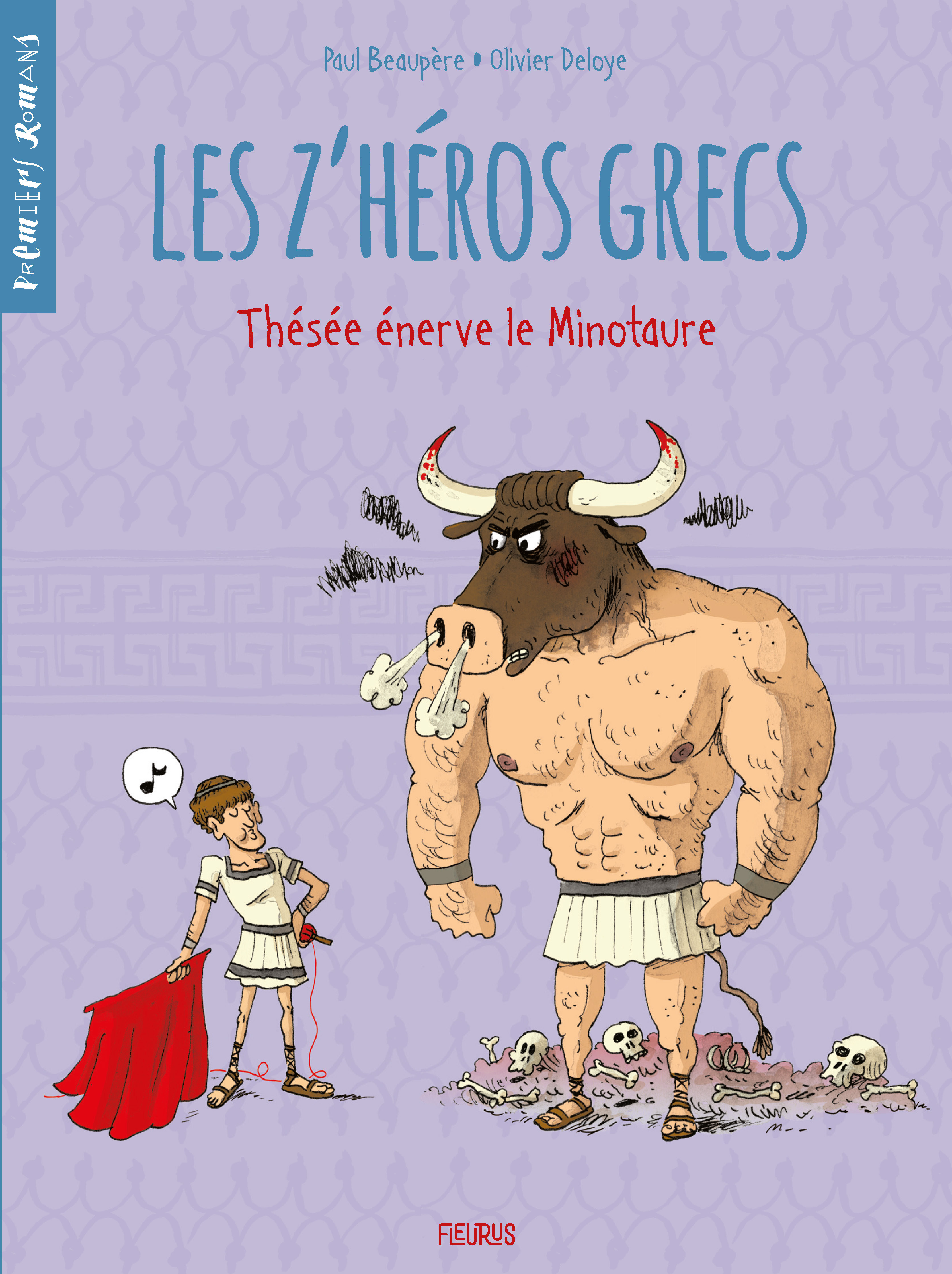Les z'héros grecs - Tome 3 - Thésée énerve le minotaure