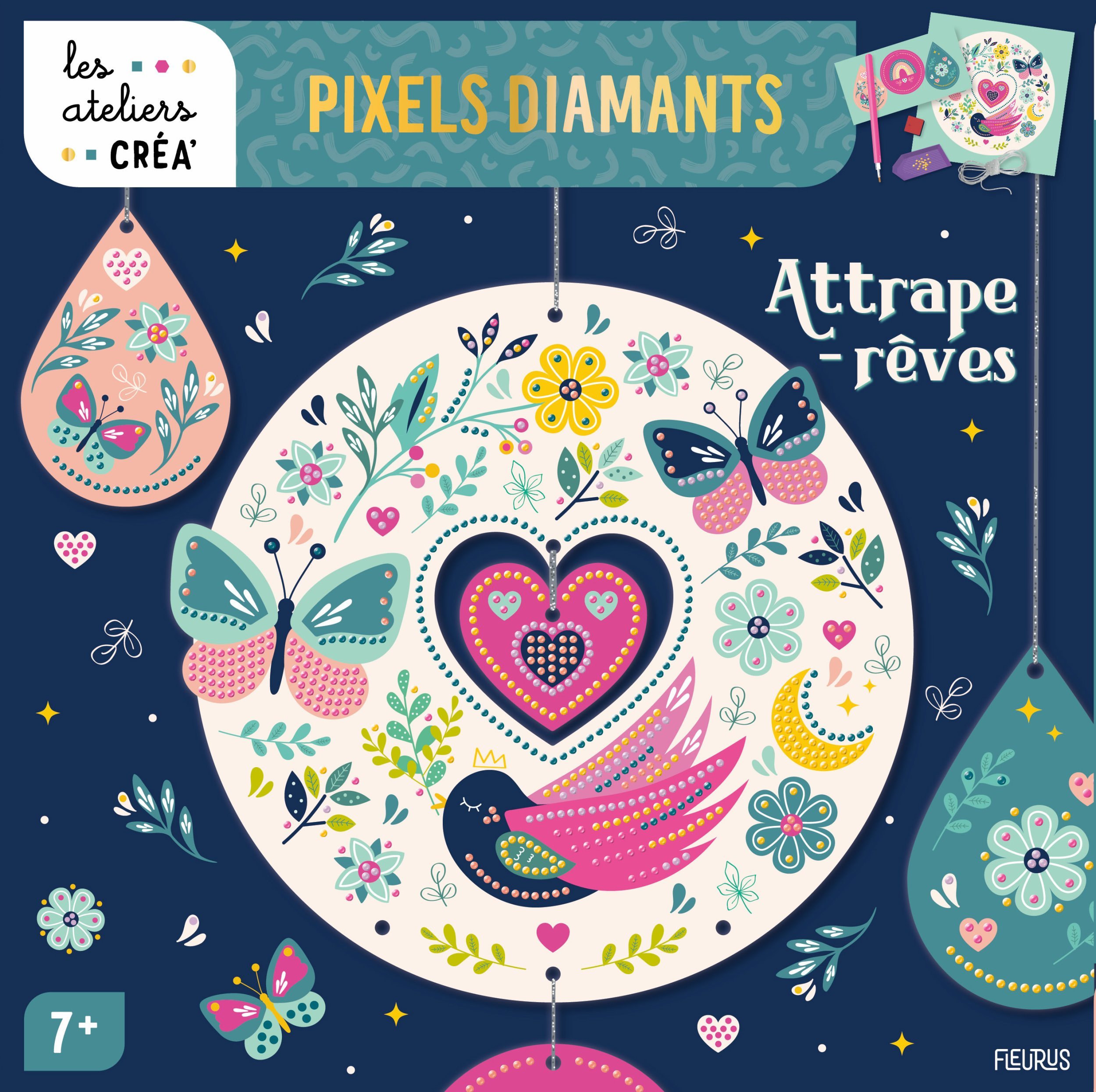 Pixels diamants - Attrape-rêves