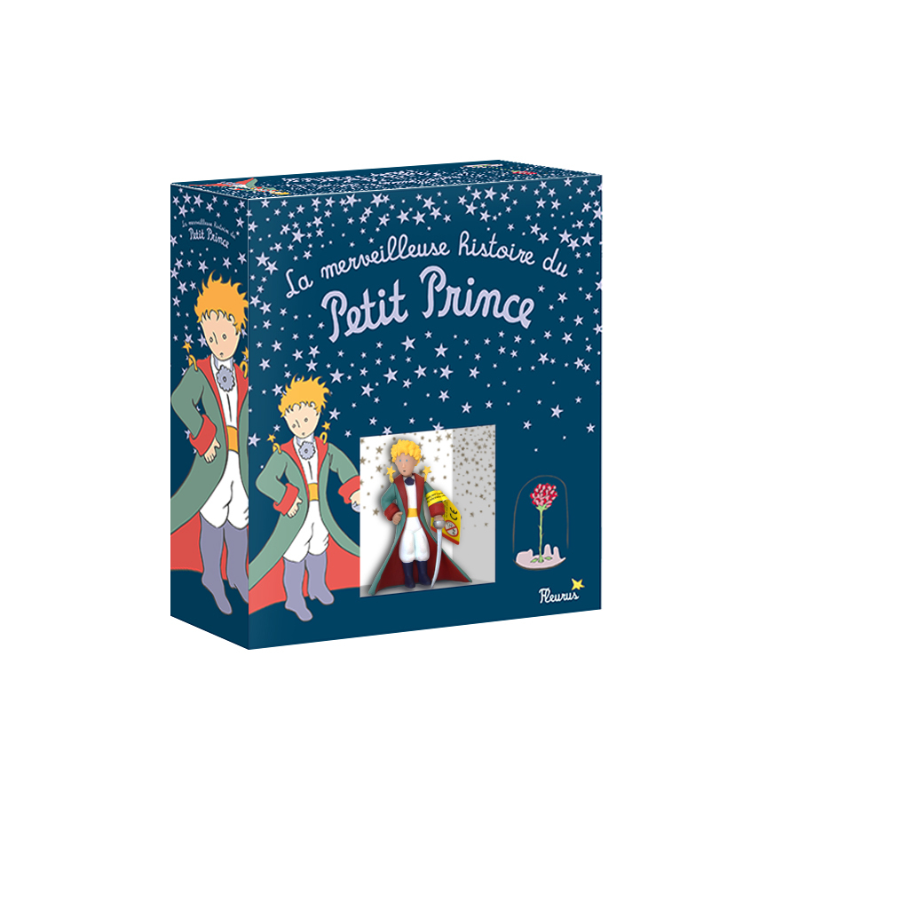 Le Petit Prince pour les enfants + figurine habits de gala