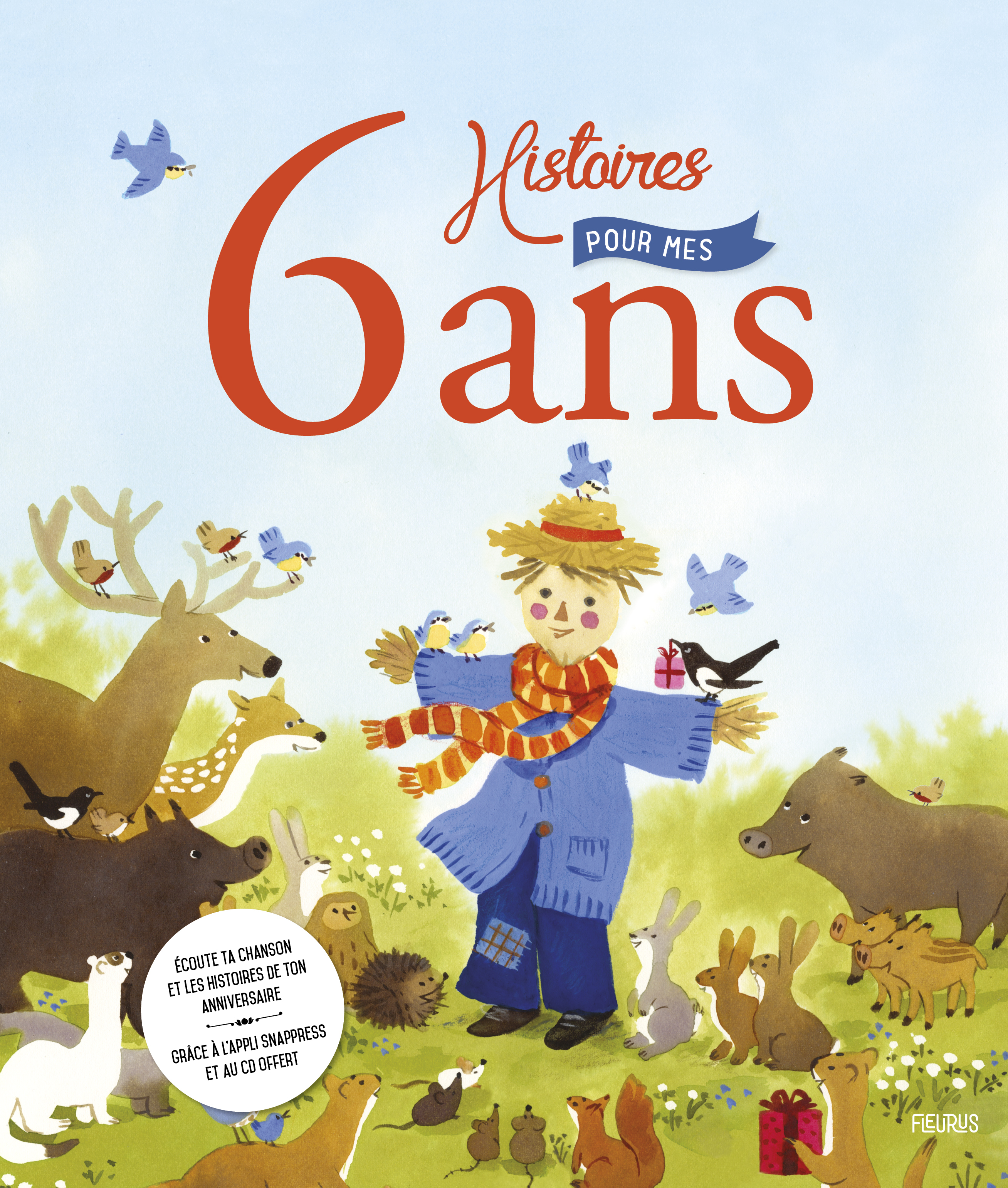 6 histoires pour mes 6 ans (+ CD)