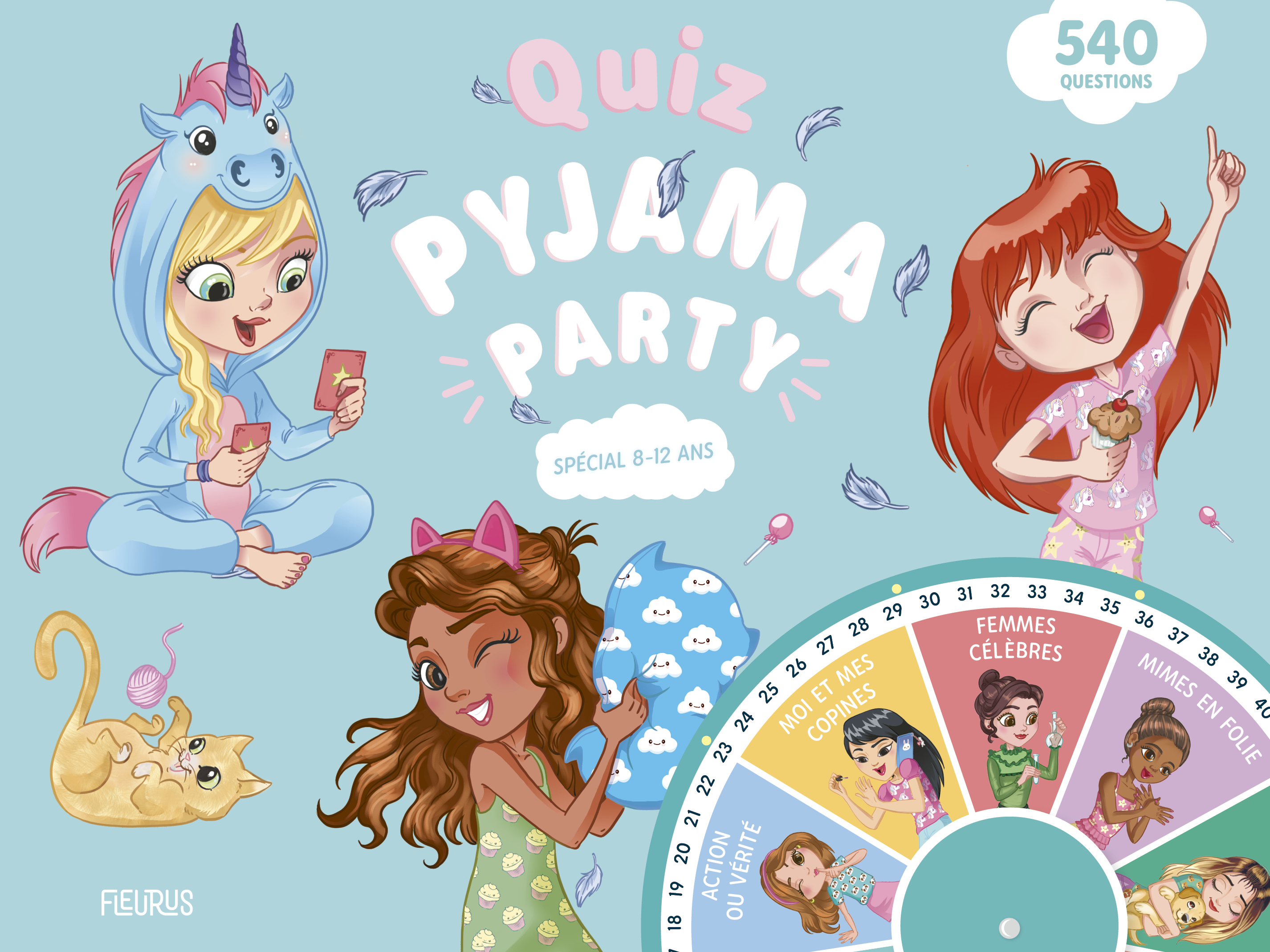 Quiz et défis pyjama party - NE