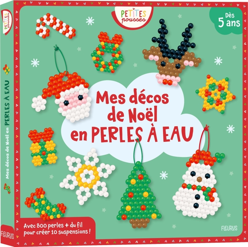Mes décos de Noël en perles à eau