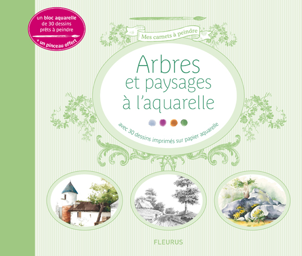 Arbres et paysages à l aquarelle