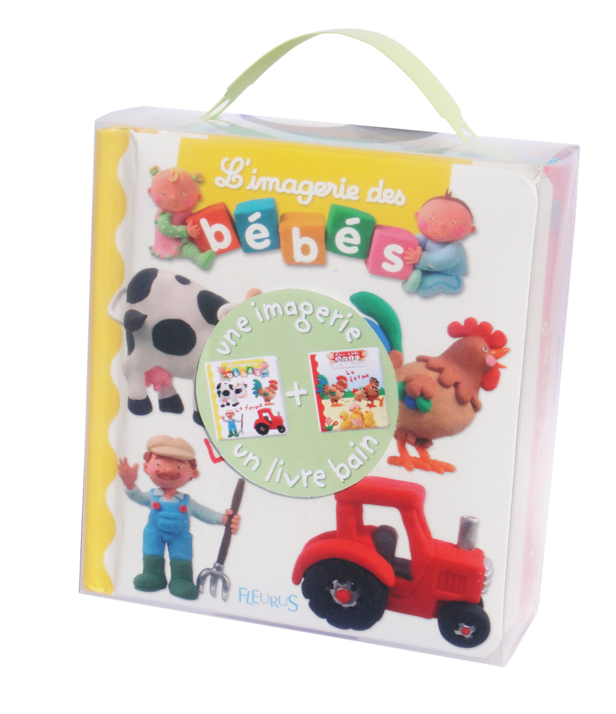 VALISSETTE LA FERME + BEBE BAIN LA FERME