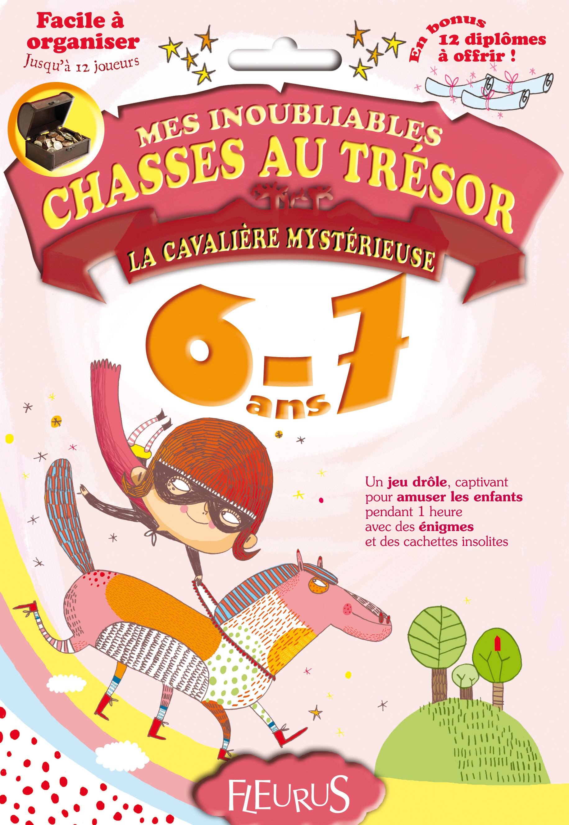 Chasses au trésor - La cavalière mystérieuse 6/7 ans