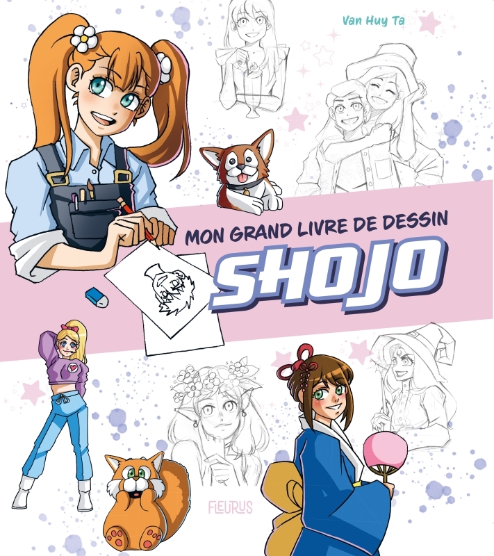 Mon grand livre de dessin - Shojo
