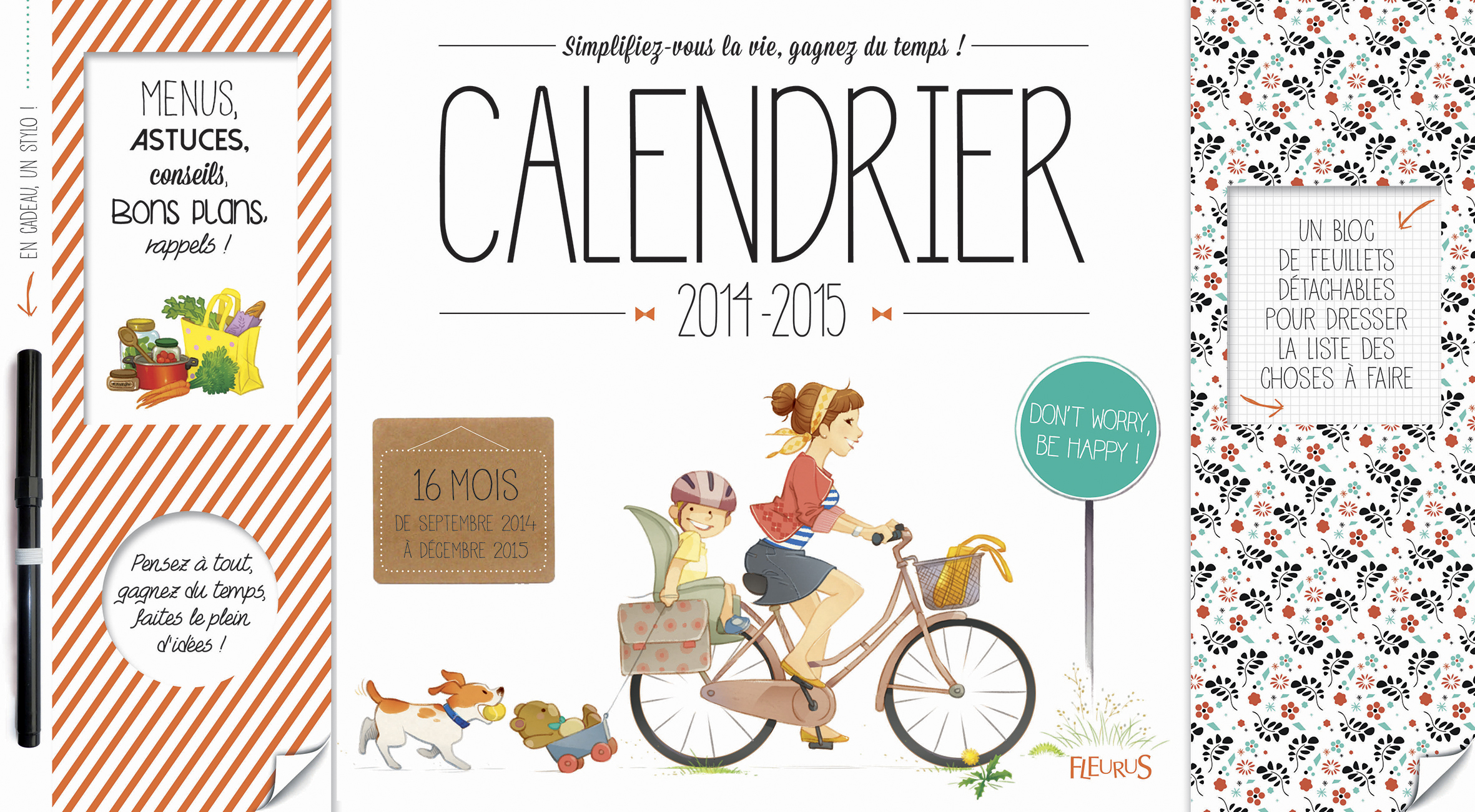 Calendrier 2014-2015. Simplifiez-vous la vie, gagnez du temps !